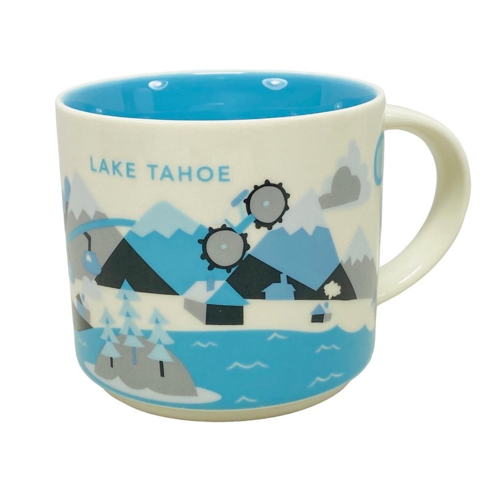 Starbucks You Are Here Coffee Mug 2015 Lake Tahoe